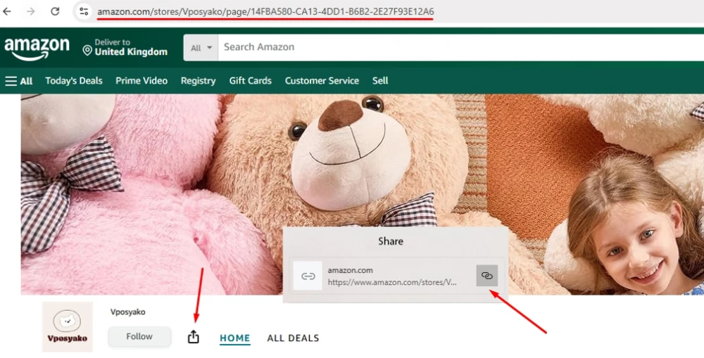 Amazon : S'abonner à la boutique - 1