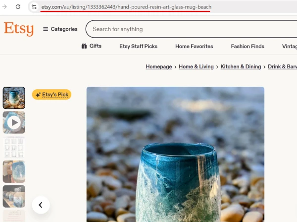 Etsy : Ajouter aux favoris - 1