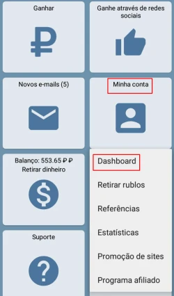 Ganhos móveis IPweb Surf Android - 1