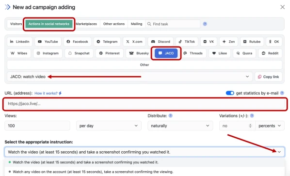 JACO: watch video - 3