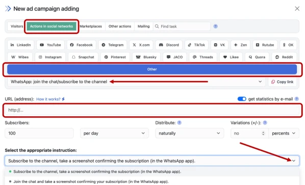 WhatsApp: join the chat/subscribe to the channel - 2