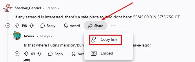 Reddit: boosting upvotes for a comment - 3