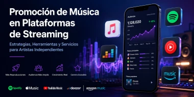 Promoción musical en streaming: guía para artistas
