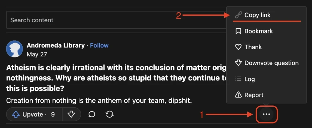 Quora: boosting reposts - 1