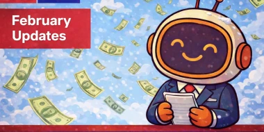 Atualizações de fevereiro: nova página principal para artistas e muitas tarefas novas!