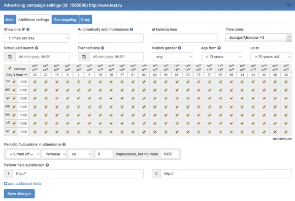 How to change ad campaign settings - 4