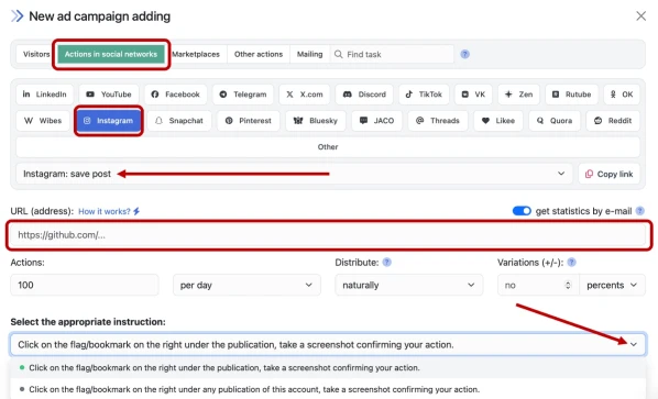 Instagram: boost saves - 3