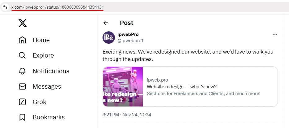 X.com: buy retweets - 1