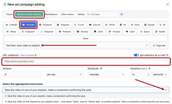 YouTube: save video to playlist - 3