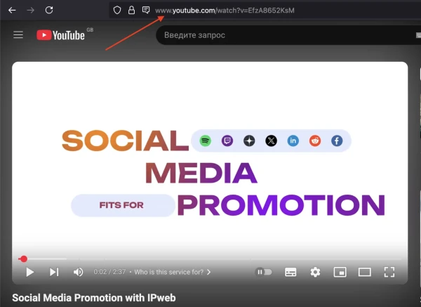 YouTube: don't like the video - 1
