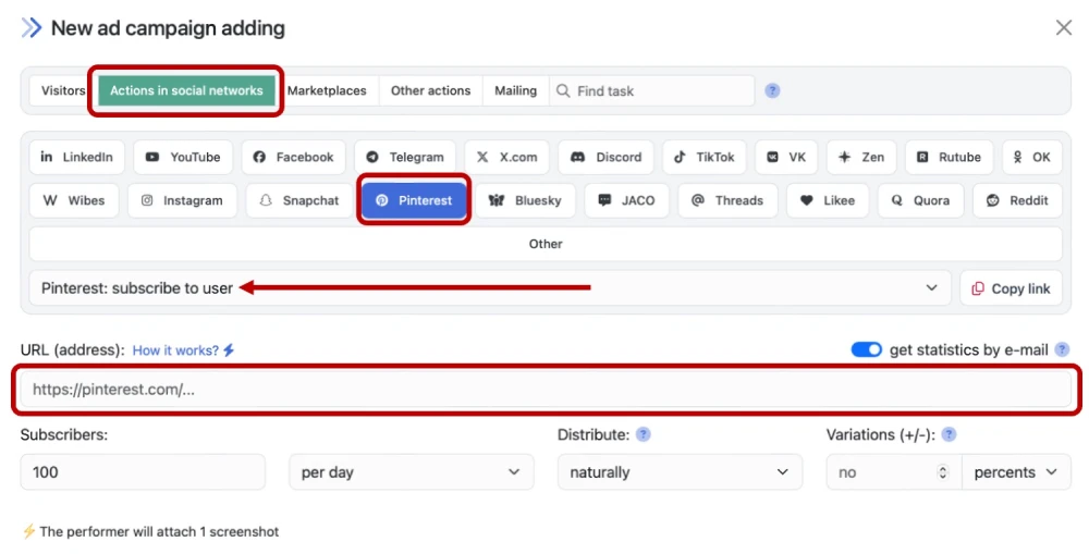 Pinterest: boosting followers - 2
