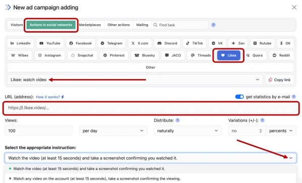 Likee: watch video - 2