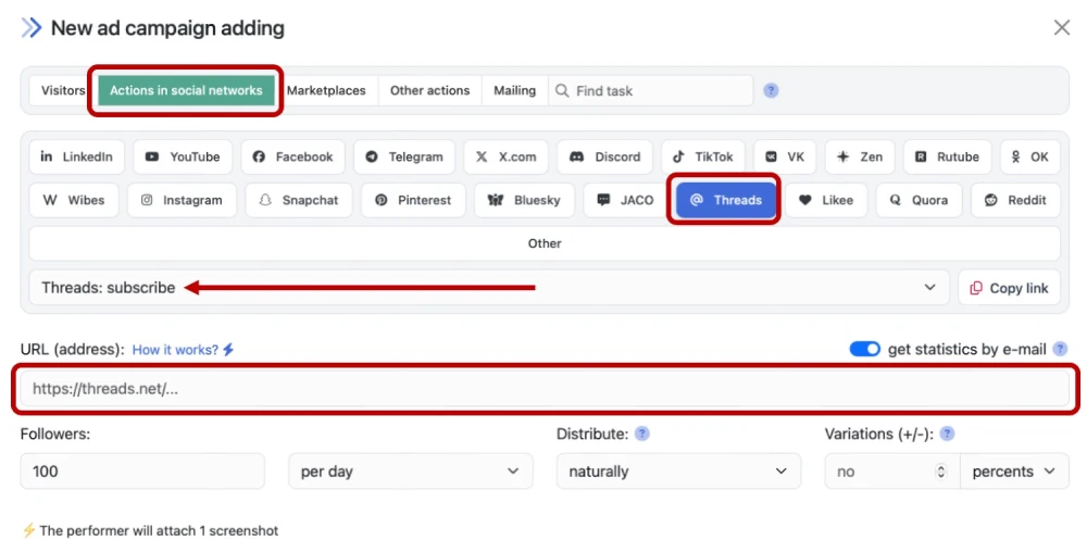 Threads: subscribe - 2