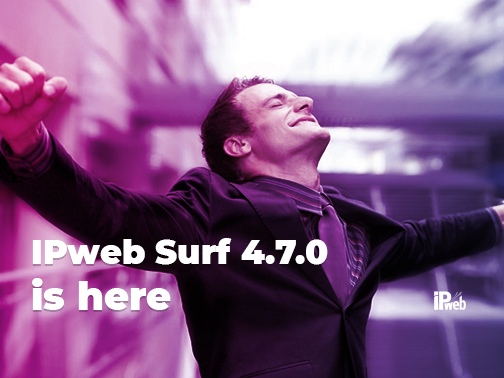 Nova versão do IPweb Surf